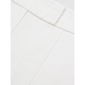 REISS FAWN Linen Whipstitch Shorts
